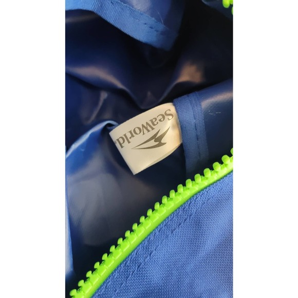 Seaworld Large Blue/Green Travel/Beach Bag - Picture 7 of 8